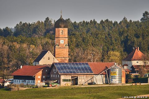 Gemeinde Wurmannsquick Landkreis Rottal-Inn Martinskirchen Ort Kirche (Dirschl Johann) Deutschland PAN